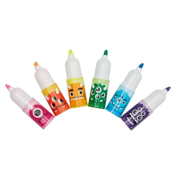 OOLY Monster Stacking Highlighters | set of 6