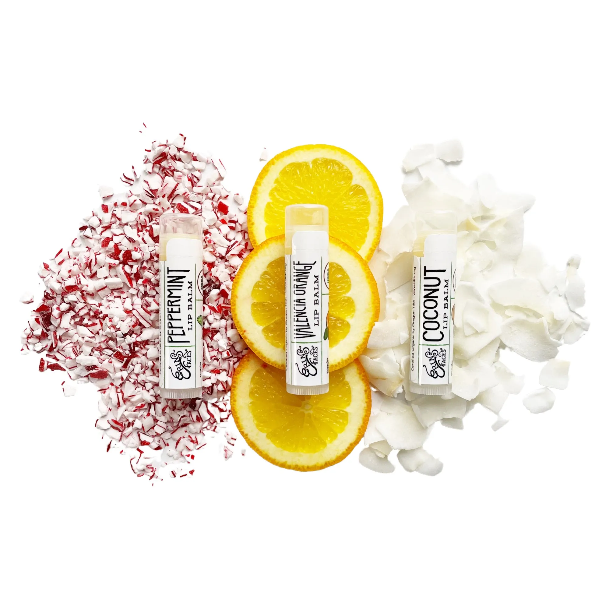 Organic Lip Balm Trios