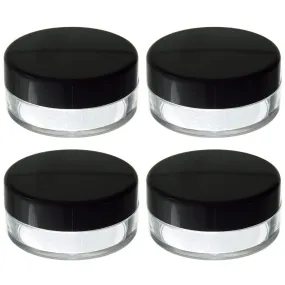 Powder Sifter Empty Refillable Cosmetic Makeup Jar (4 Pack) - 20 ml / 20 grams