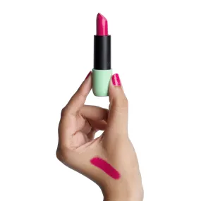 Satin Matte Lipstick Fuchsia Explorer 01 | ULTRA LIGHT & COMFORTABLE | ENRICHED WITH PLANT OILS