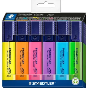 Staedtler Textsurfer Classic Highlighters (6 Pack)
