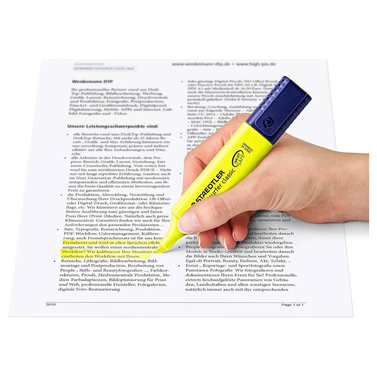 Staedtler Textsurfer Classic Highlighters (6 Pack)