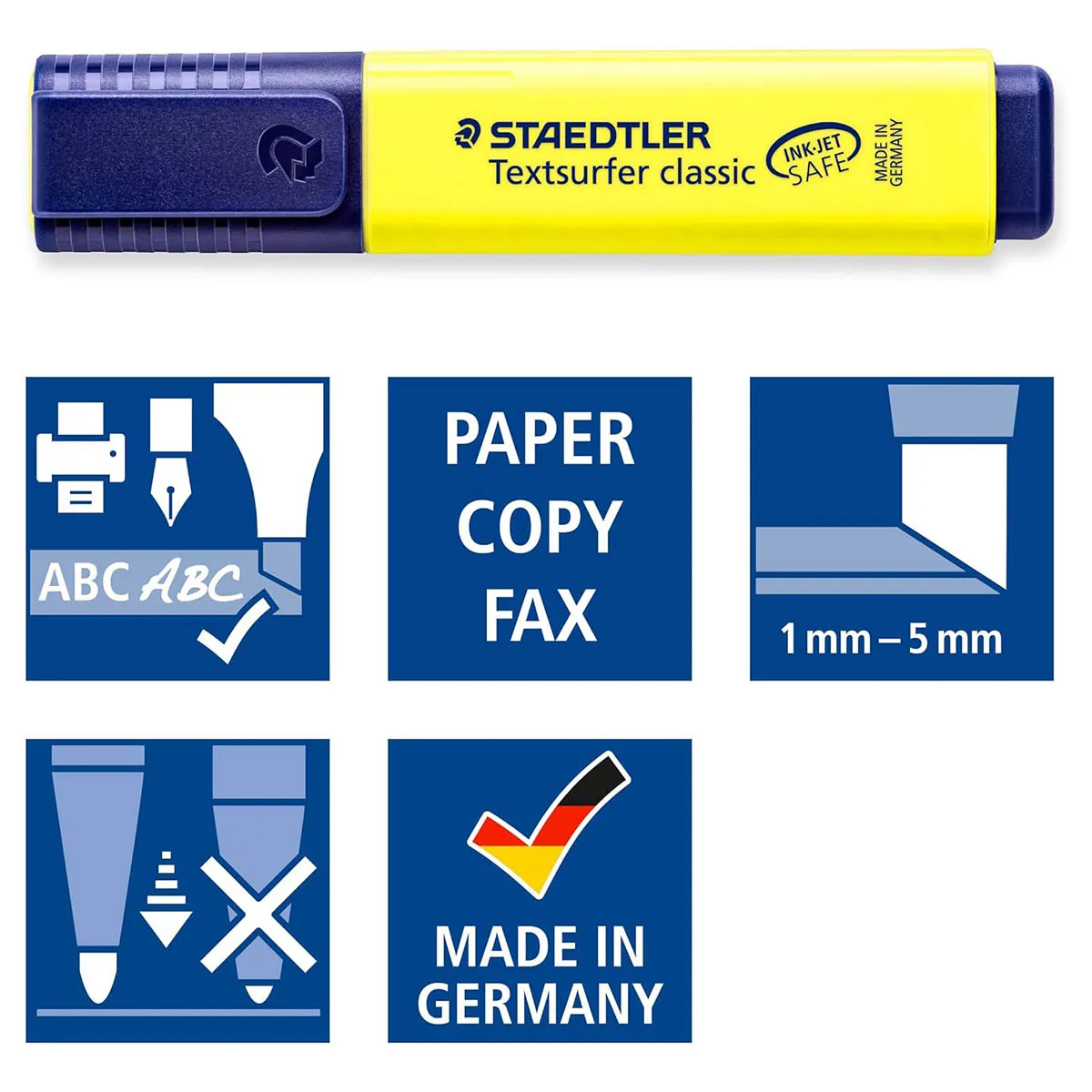 Staedtler Textsurfer Classic Highlighters (6 Pack)