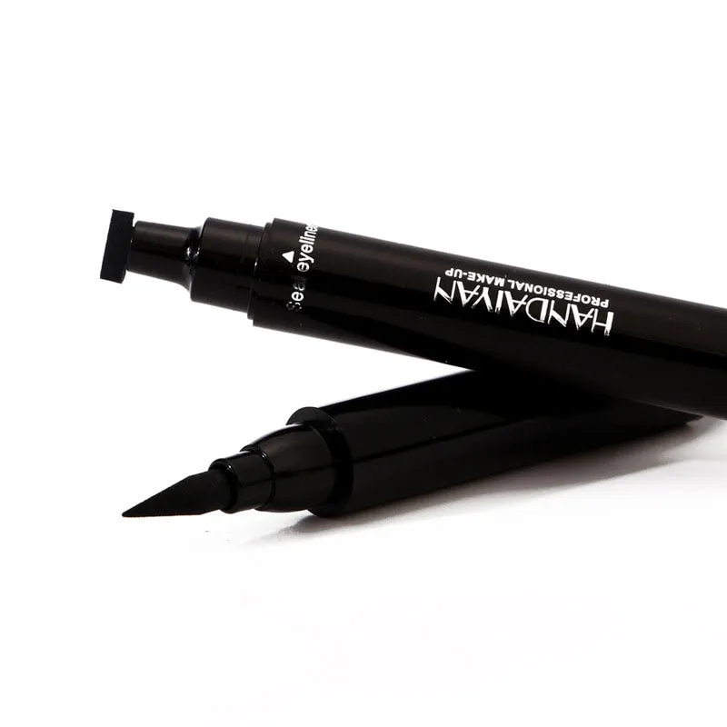 Stamp Eyeliner Pencils Double-end Long Lasting Liquid Waterproof Pencil