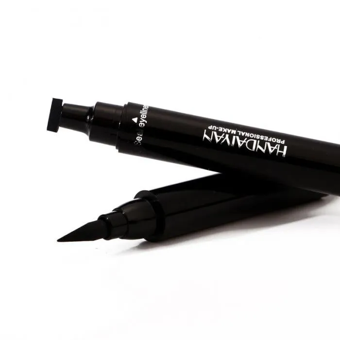 Stamp Eyeliner Pencils Double-end Long Lasting Liquid Waterproof Pencil