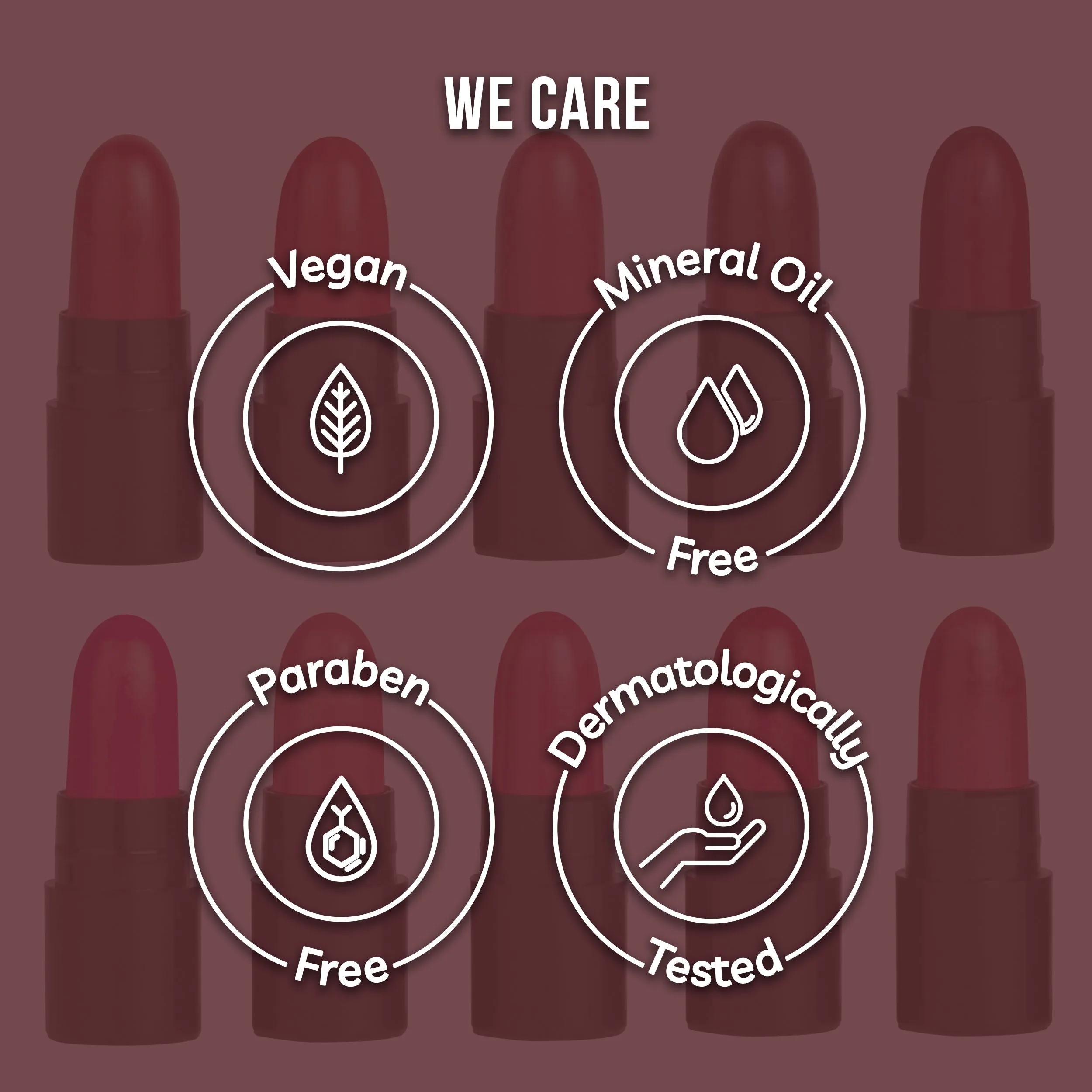 Stay Quirky Lipstick Soft Matte Minis|12 in 1|Long lasting|Smudgeproof|Multicolored| - Multi-Colored Love Marks Set of 12 Mini Lipsticks Kit 2 (14.4 g)