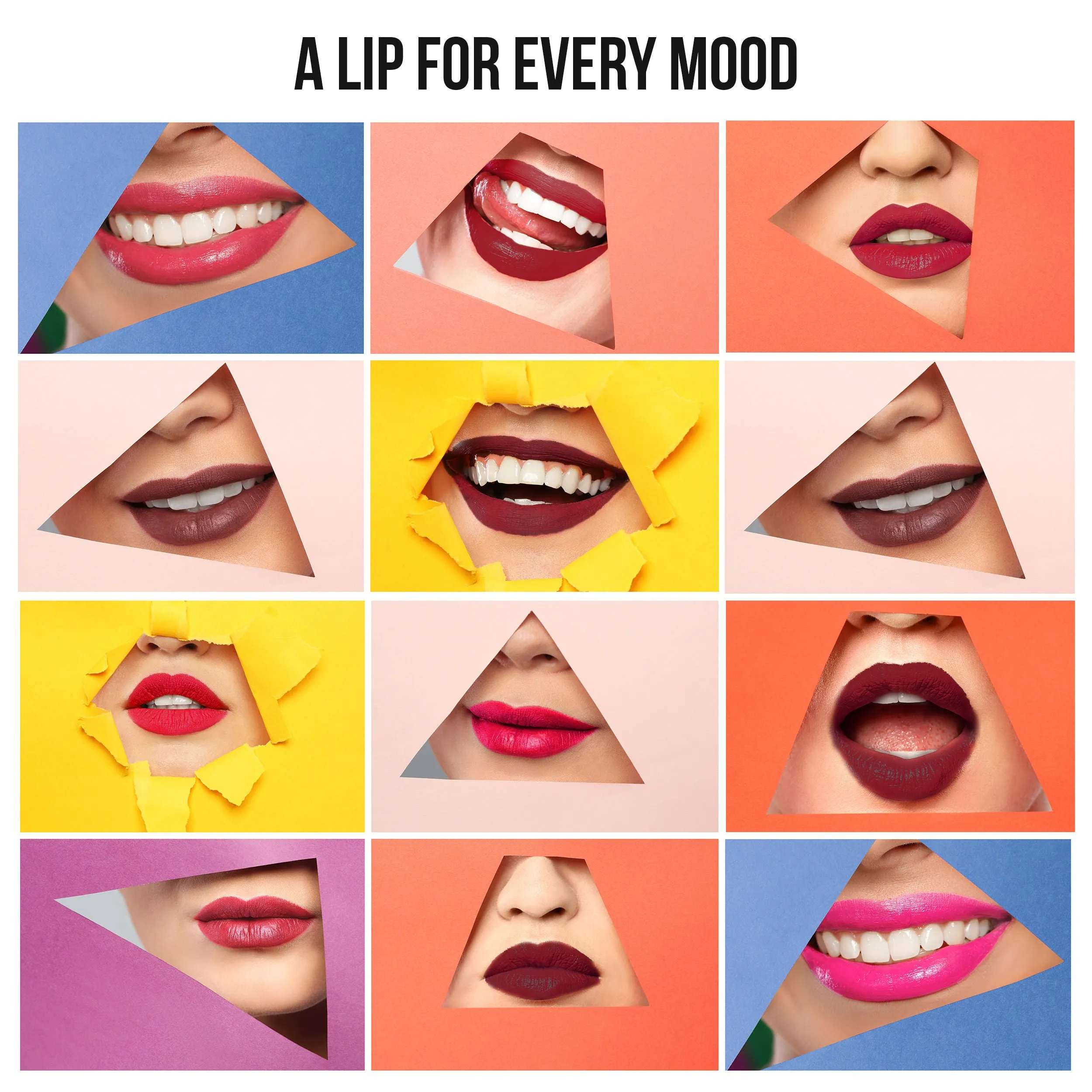Stay Quirky Lipstick Soft Matte Minis|12 in 1|Long lasting|Smudgeproof|Multicolored| - Multi-Colored Love Marks Set of 12 Mini Lipsticks Kit 2 (14.4 g)