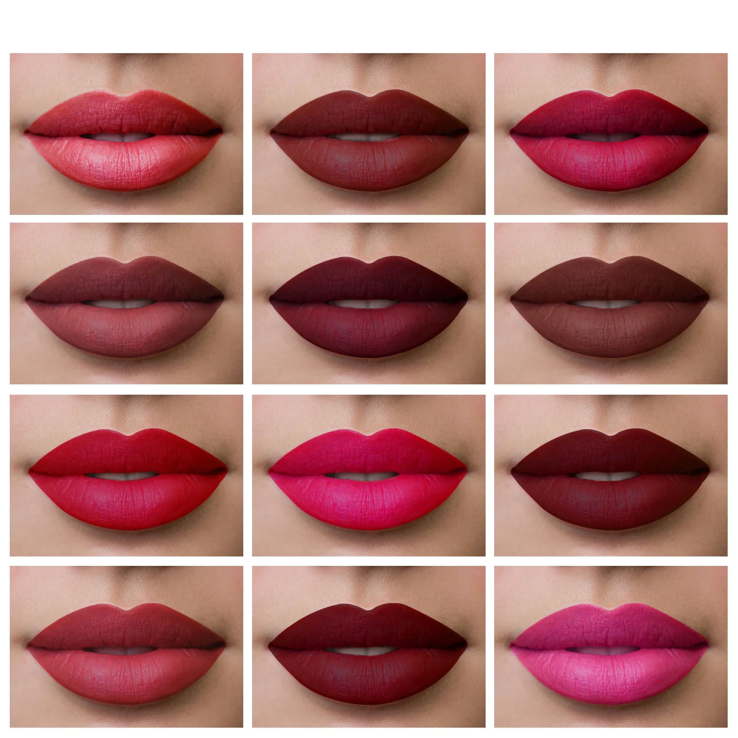 Stay Quirky Lipstick Soft Matte Minis|12 in 1|Long lasting|Smudgeproof|Multicolored| - Multi-Colored Love Marks Set of 12 Mini Lipsticks Kit 2 (14.4 g)