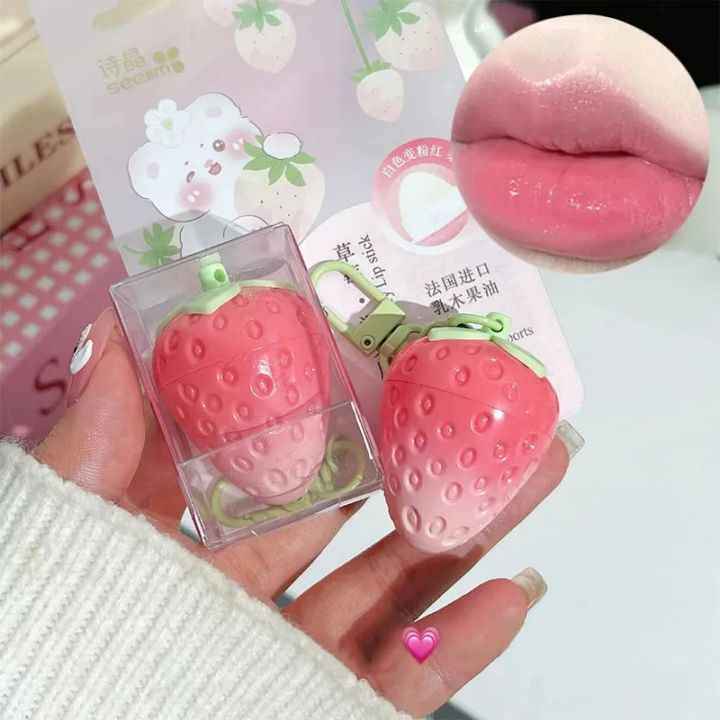 Strawberry Bliss Color-Shift Lip Balm