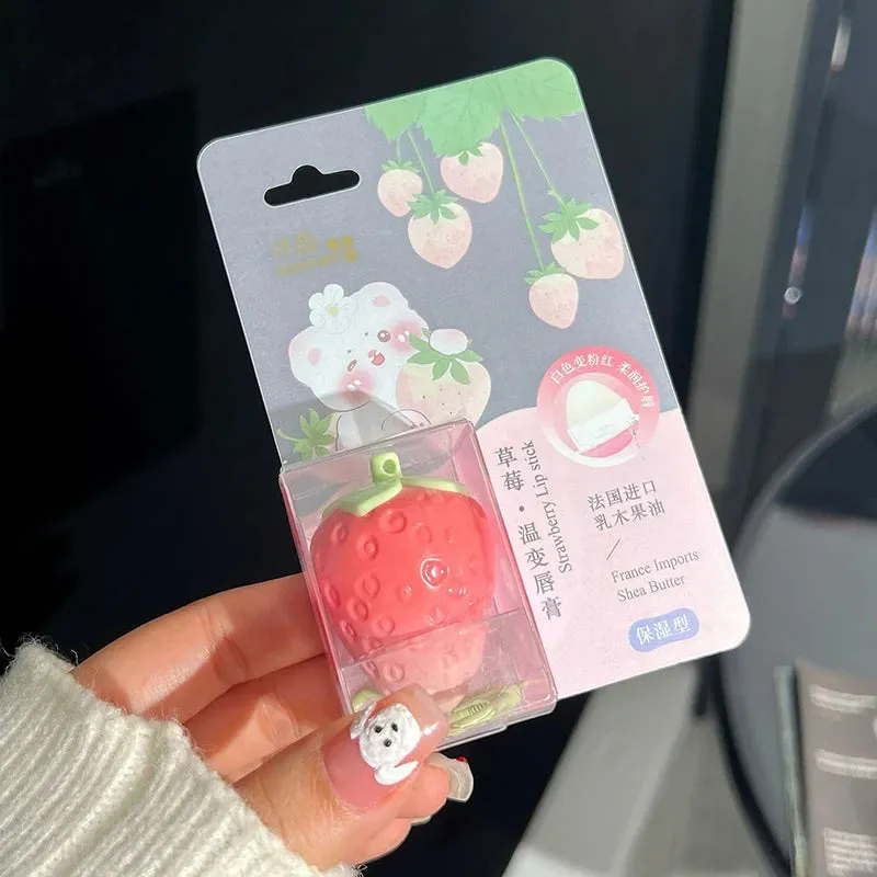Strawberry Bliss Color-Shift Lip Balm