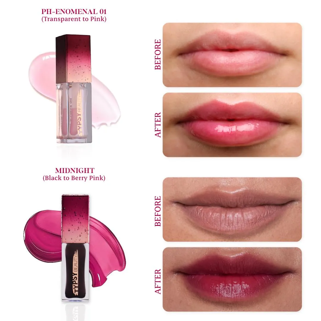 Typsy Beauty Shade Shifter Lip & Cheek Oil Combo