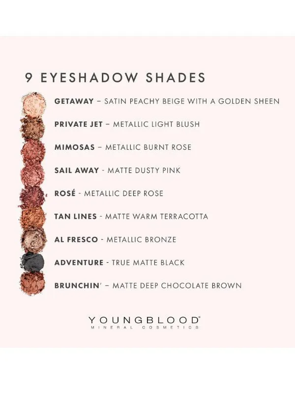 Youngblood Weekender Face Palette